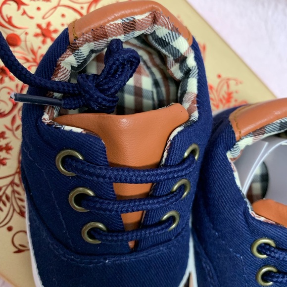 💫HPx2✨Trendy Plaid Solid Canvas Shoes - Picture 3 of 7